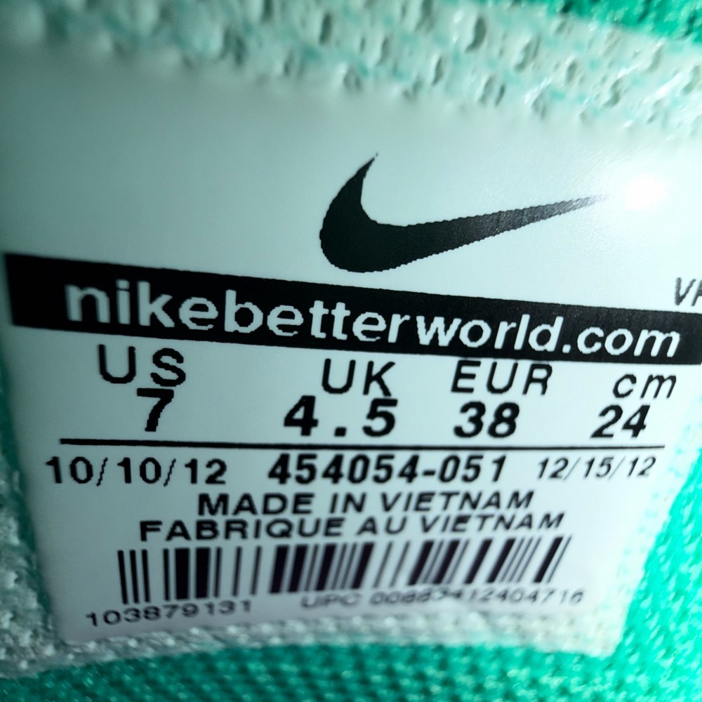 Nike Dunk 6.0 Premium High Liquid City Liberty Zebra Sky Rare - Picture 11 of 11